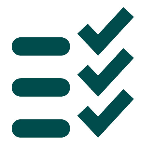 Lista de ações do mandato com status